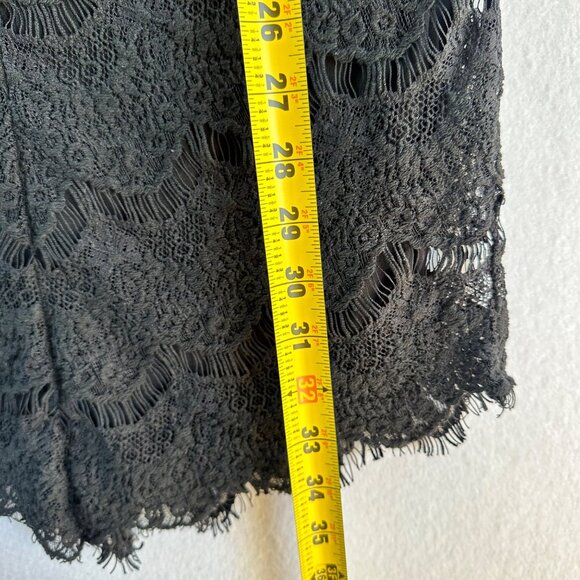 NWT Free People Intimately Dress Womens Small Black Lace Goth Chic Fairy Grunge - Picture 7 of 12